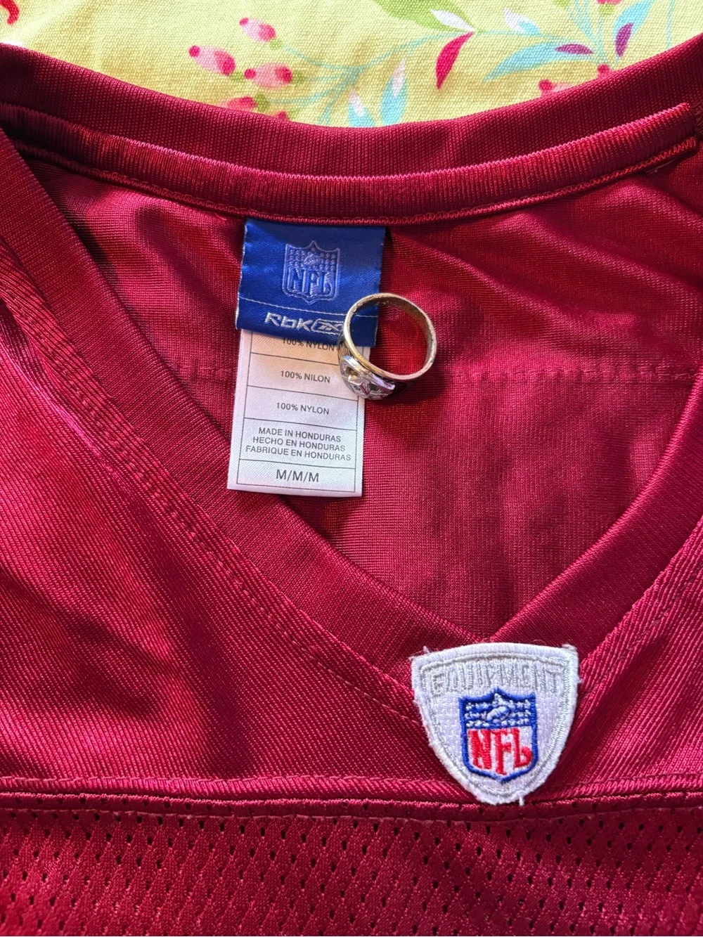 Washington Commanders Reebok NFL Chris Cooley #47 Jersey women’s Med 22x20 GUC